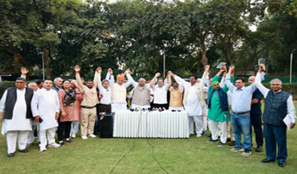 ओबीसी महागठबंधन के 30 दलों का इंडिया समूह को समर्थन का एलान