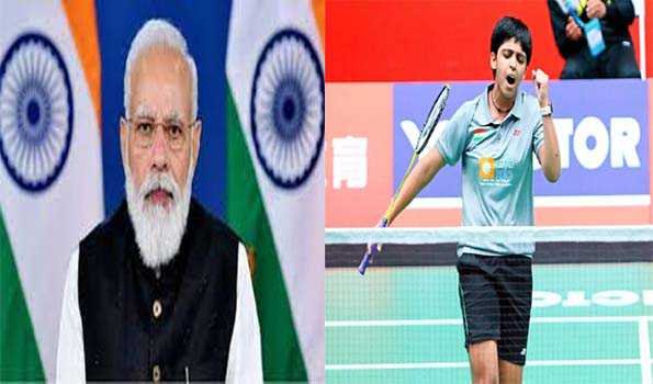 तन्वी के मलेशिया में एसएसी स्वर्ण पदक जीतने पर  मोदी ने दी बधाई