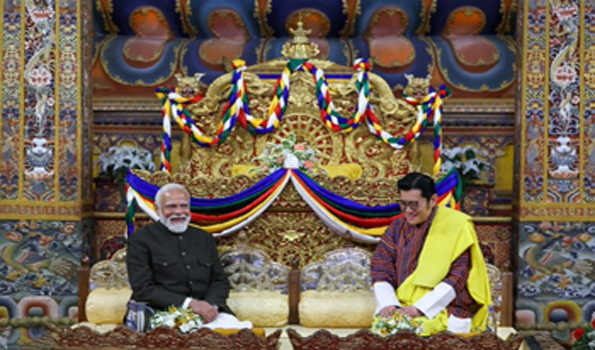 मोदी ने भूटान नरेश के प्रति आभार जताया