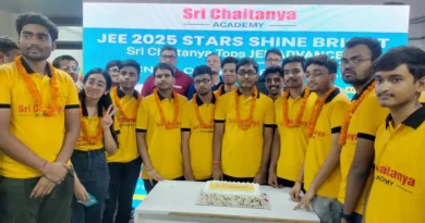 जेईई एडवांस्ड 2025 : श्री चैतन्या एकेडमी के छात्र ने किया पटना में टॉप