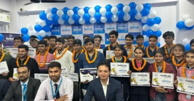 आकाश इंस्टीट्यूट ने गयाजी में आईओक्यूएम और एंथे 2025 के शीर्ष प्रदर्शन करने वाले विद्यार्थियों को किया सम्मानित