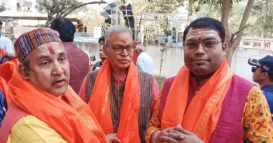 आचार्य राकेश झा महाशिवरात्रि पर हुए सम्मानित