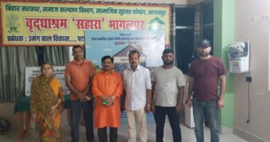 शरण्य मानवाधिकार के मदद पश्चात वृद्ध महिला को मिला आश्रय