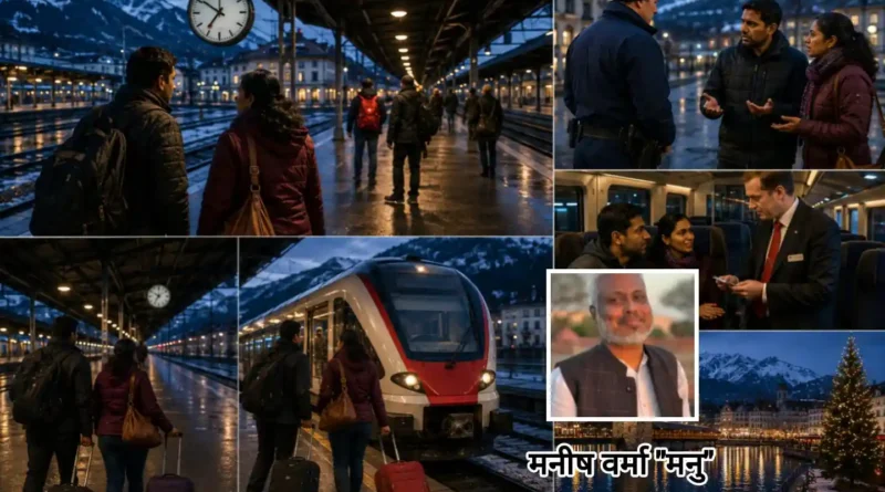 कैंसल हुई ट्रेन, माइनस तापमान और अनजान देश, “मनु की रविवारीय” में पढ़िए- ऐसे पूरी हुई मेरी स्विट्जरलैंड यात्रा
