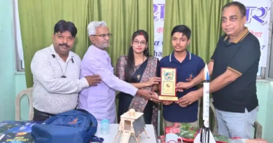 पटना से एकमात्र चयनित उज्ज्वल राज ने इसरो के युवा वैज्ञानिक कार्यक्रम में हिस्सा लिया