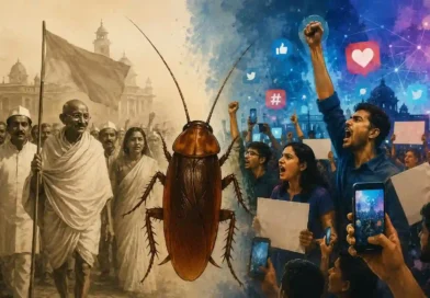 कॉकरोच आंदोलन: गांधीवाद की छाया या डिजिटल युग का नया प्रतिरोध?