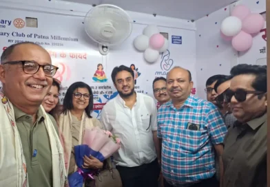 पटना जंक्शन पर मदर फीडिंग बूथ का शुभारंभ