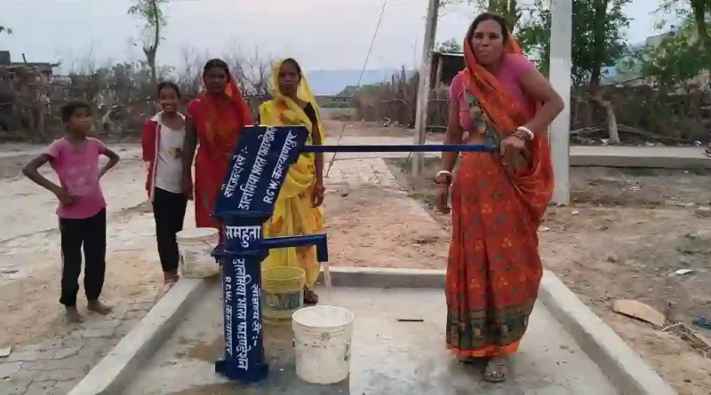 गाँवों में पानी की परेशानी हुई कम, सैकड़ों परिवारों को मिला स्वच्छ पेयजल