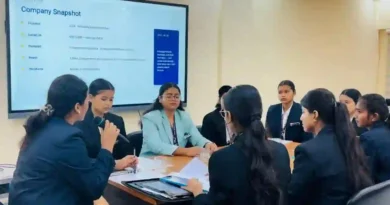 पटना विमेंस कॉलेज में मॉक एनुअल जनरल मीटिंग (AGM) प्रतियोगिता का आयोजन