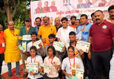 राष्ट्रीय खेल दिवस पर दीघा में मिनी मैराथन रन फॉर फिटनेस का भव्य आयोजन, 500 से अधिक प्रतिभागियों ने दौड़कर दिया फिट दीघा, हिट दीघा का संदेश