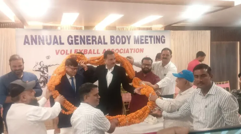 राजीव प्रताप रूढ़ी बने Volleyball Association of Bihar ke अध्यक्ष